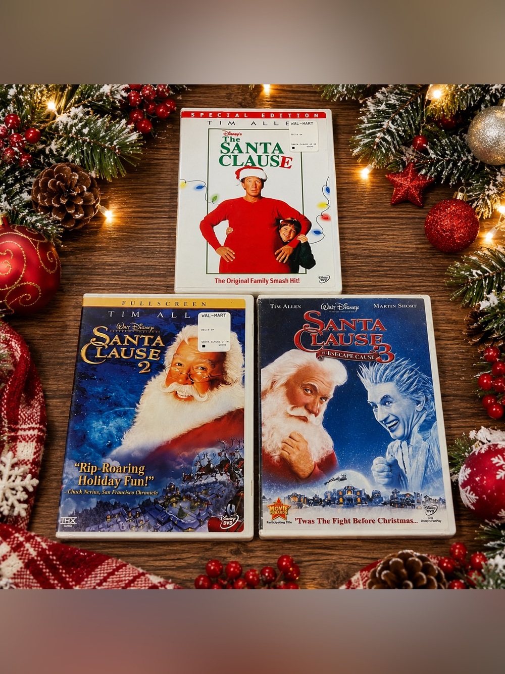 Disney The Santa Clause Trilogy DVD Set NEW SEALED Tim Allen Christmas Movies